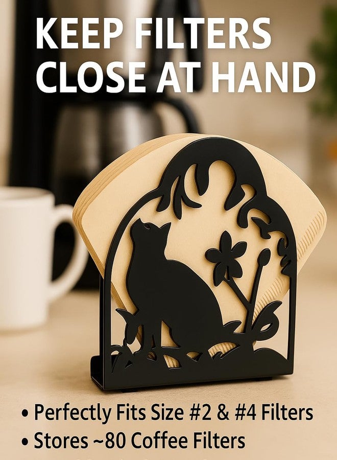 LFT Napkin Holder Dog Cat 2 - Metal Napkin Organizer 2-Pack - Cute Kitchen Table Decor Gift - Image 3
