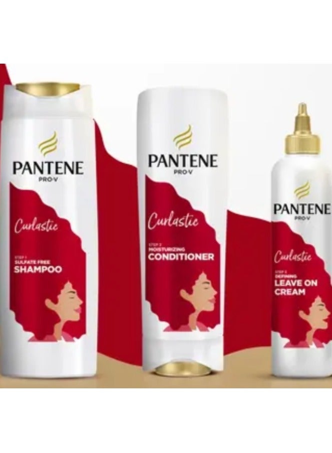 Pantene Pro-V Curlastic Bundle + Sulfate Free Shampoo 400ml With Pantene Pro-V Curlastic Moisturizing Conditioner 360ml And Pantene Pro-V Curlastic Defining Leave On Cream 270ml - Image 3