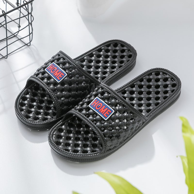 Comfortable Non-Slip Home Shoes Black 