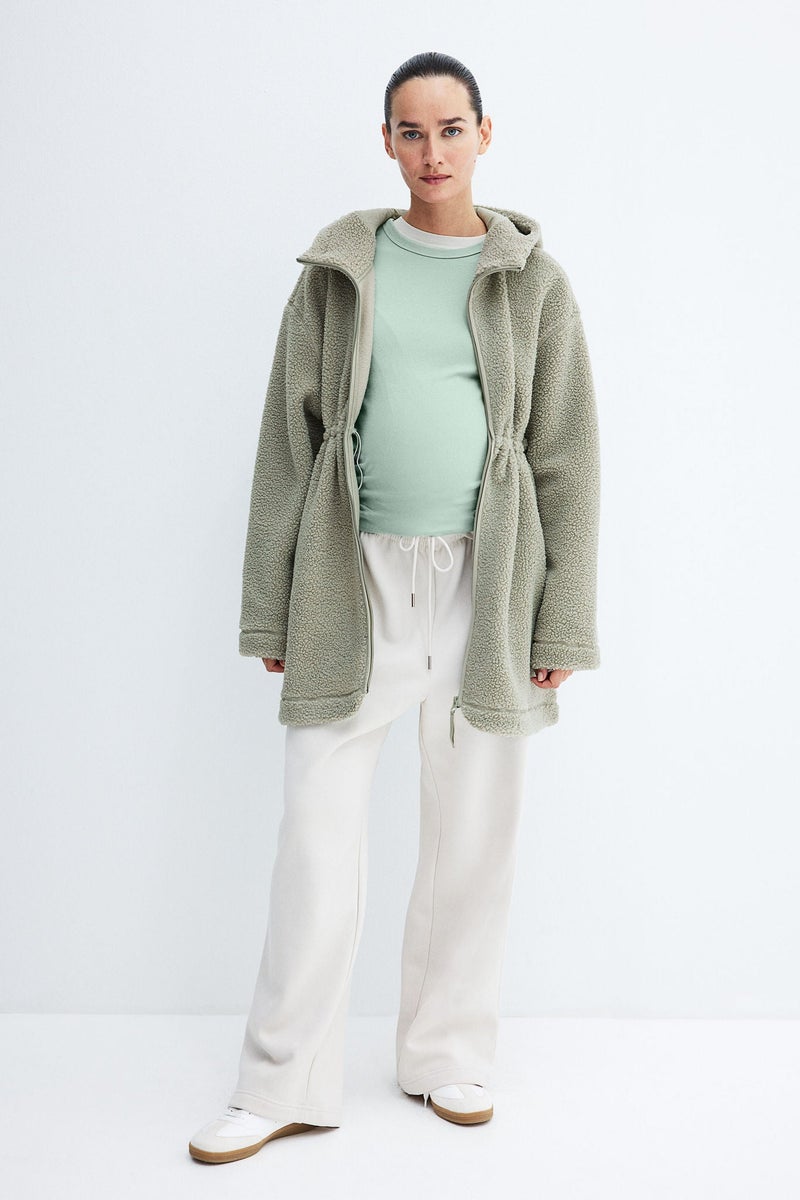 H&M Mama Before & After Teddy Jacket  - Image 1