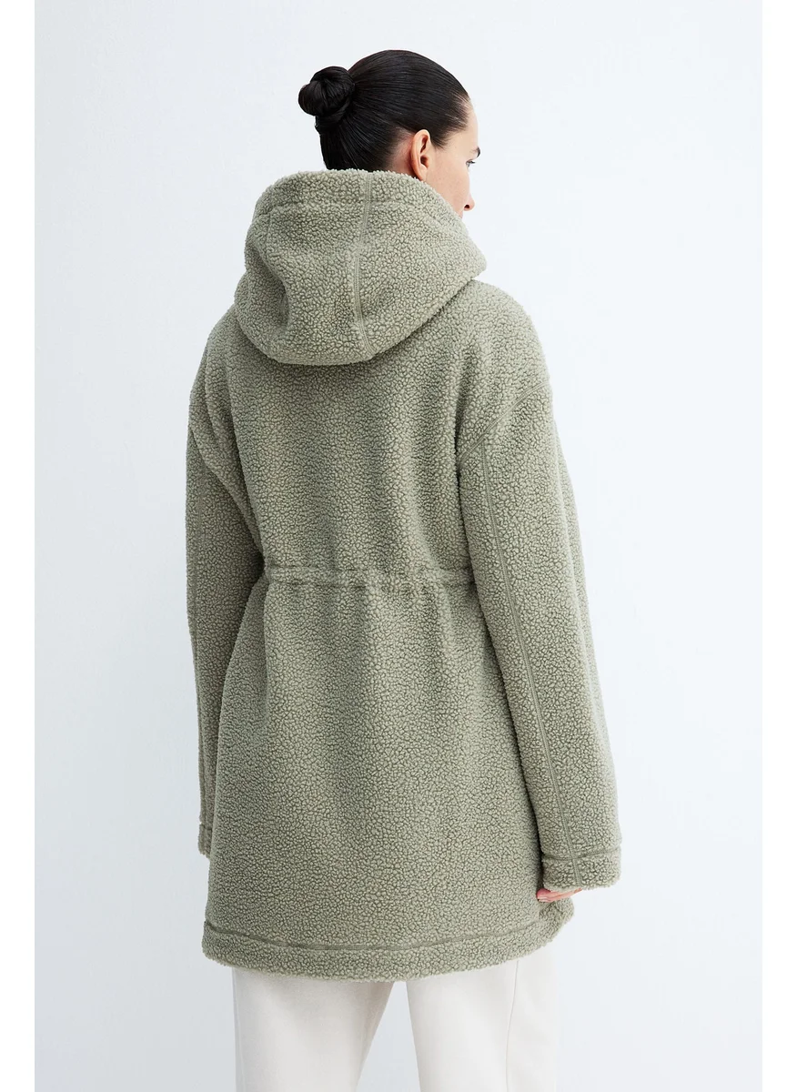 H&M Mama Before & After Teddy Jacket