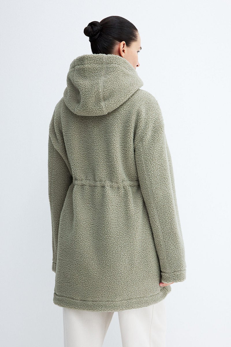 H&M Mama Before & After Teddy Jacket  - Image 2