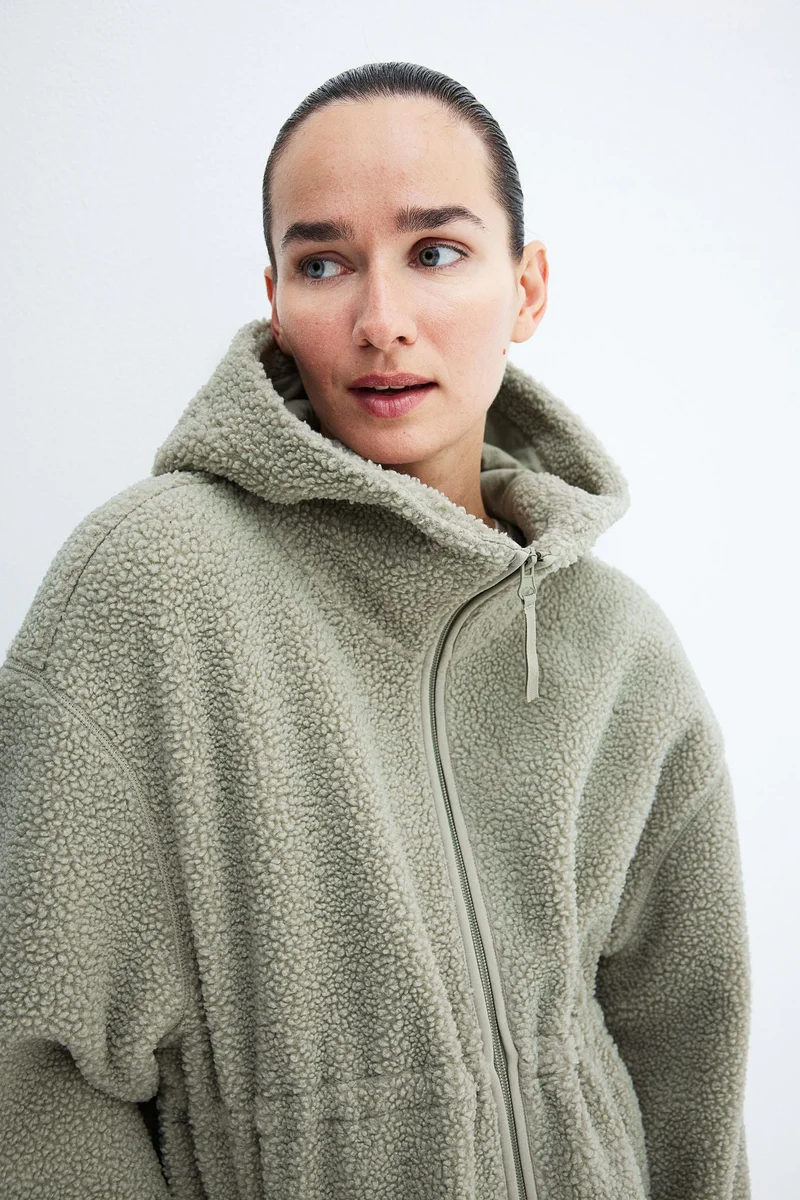 H&M Mama Before & After Teddy Jacket