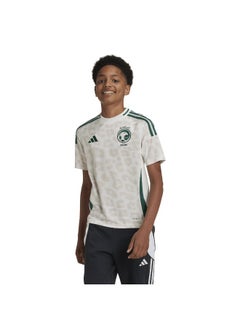 Adidas Adidas Saff A Jsy Y White Football Jerseys For Kids Unisex 128  - Image 4