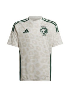 Adidas Adidas Saff A Jsy Y White Football Jerseys For Kids Unisex 128  - Image 2