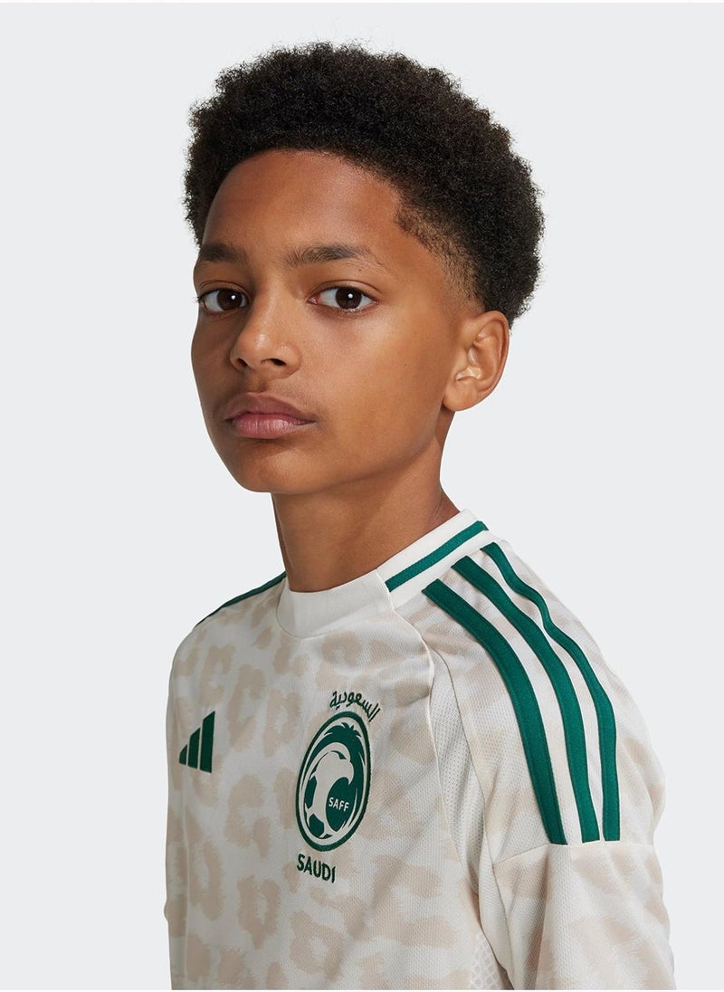 Adidas Saff A Jsy Y White Football Jerseys For Kids Unisex 128 - Image 5