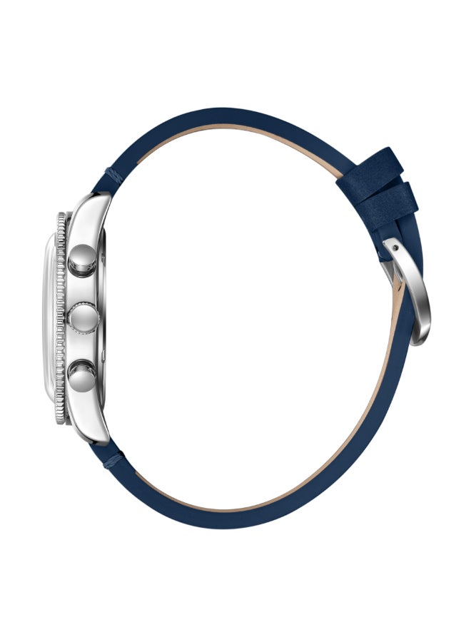 لي كوبر ساعة جلدية متعددة الوظائف للرجال . -  مم - Image 3