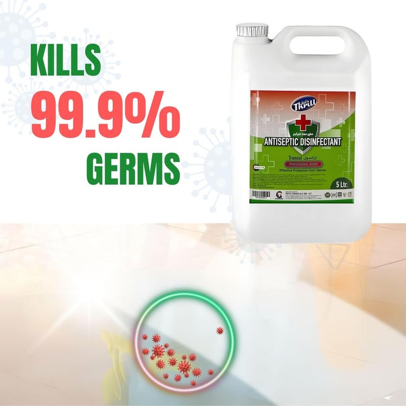Thrill Transol Professional Antiseptic Disinfectant 5L – Advanced Formula for Effective Disinfection and Hygiene - Image 3