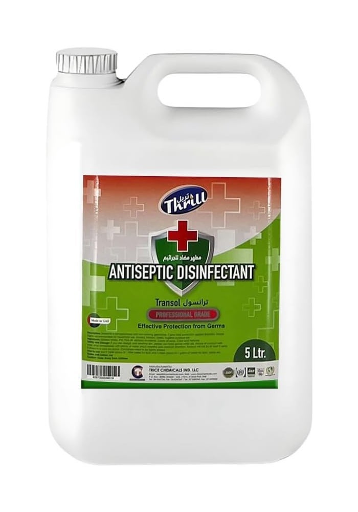 Thrill Transol Professional Antiseptic Disinfectant 5L – Advanced Formula for Effective Disinfection and Hygiene - Image 1