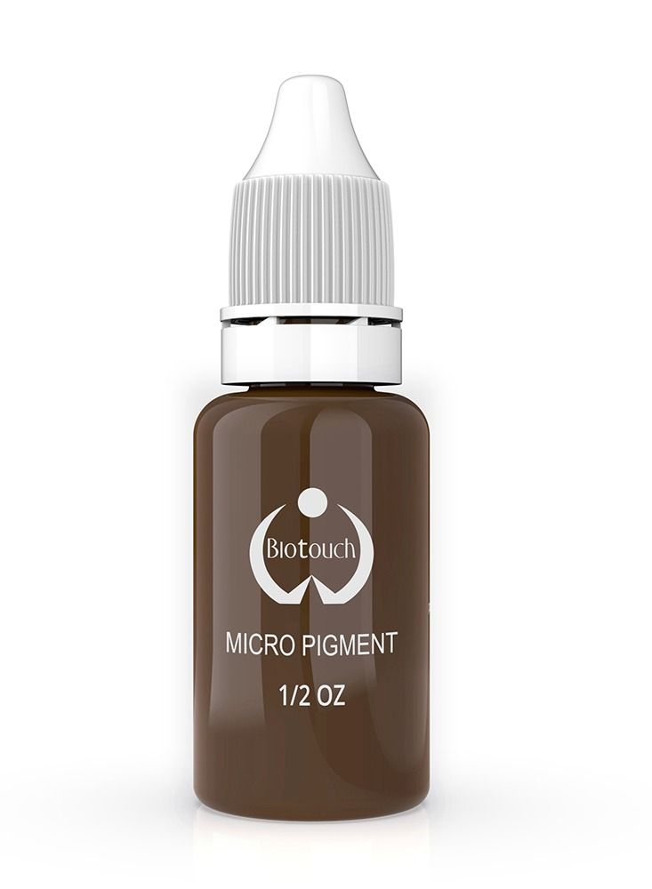 Biotouch Eyebrow Pigment For Eyebrows Brows Micro pigments Microblading pigments PMU Machine Use Medical Grade No Mixing eyebrow pigment for shading For Professionals Only 15ml - Image 3