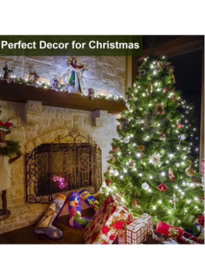 Cool White LED String Lights Black Wire Plug-in 15mtr 200 LEDs String Home Decorative LED Strip for Christmas EID - Image 3