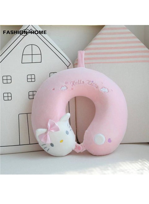 Memory Foam U Shaped Cartoon Headrest Neck Support Pillow