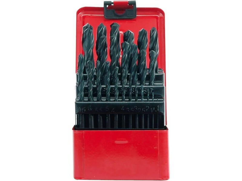 HSS Twist Drill Bit Set 1-13mm/25pcs 22250