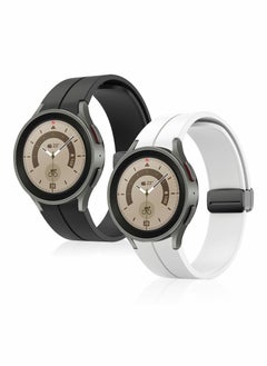 Y&D Galaxy Watch 5 Bands 44mm 40mm Pro 45mm Sport Compatible with Samsung 4 40 Classic 42 46mm Straps 20mm Adjustbale Soft Silicone Replacment Wristband  - Image 1