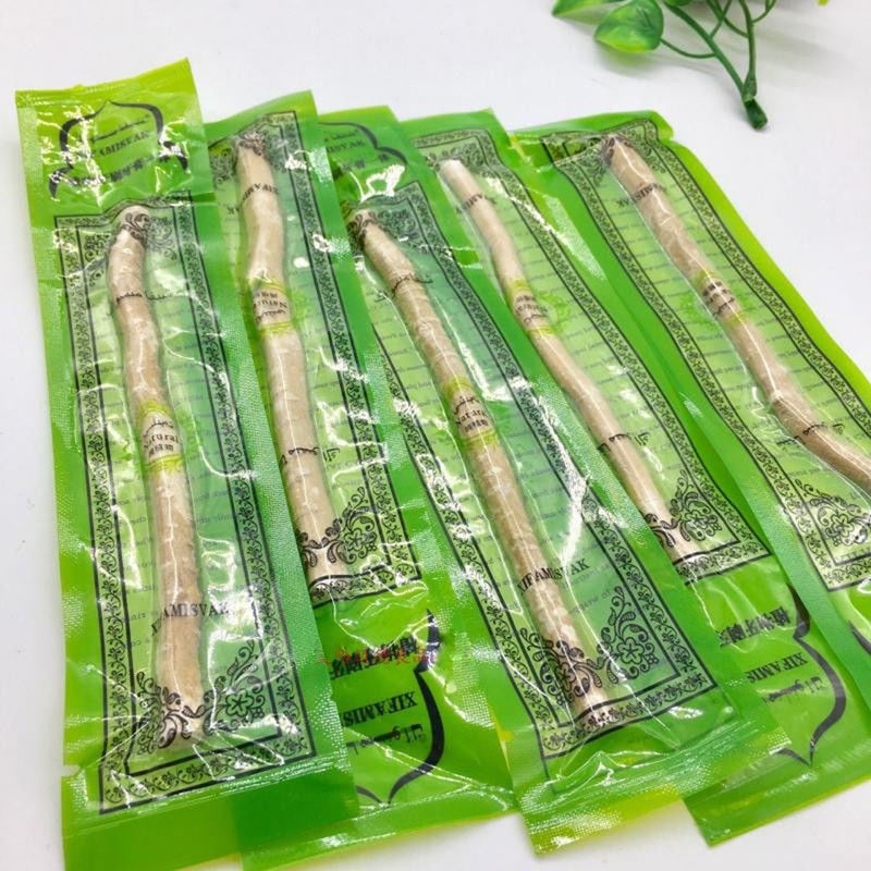 Arab Miswag Brushing Stick Middle East Ancient Law Cleaning Teeth Brushing Stick Wholesale Cross-border Hair(Original color beise Wacker toothbrush is very thick) - Image 4