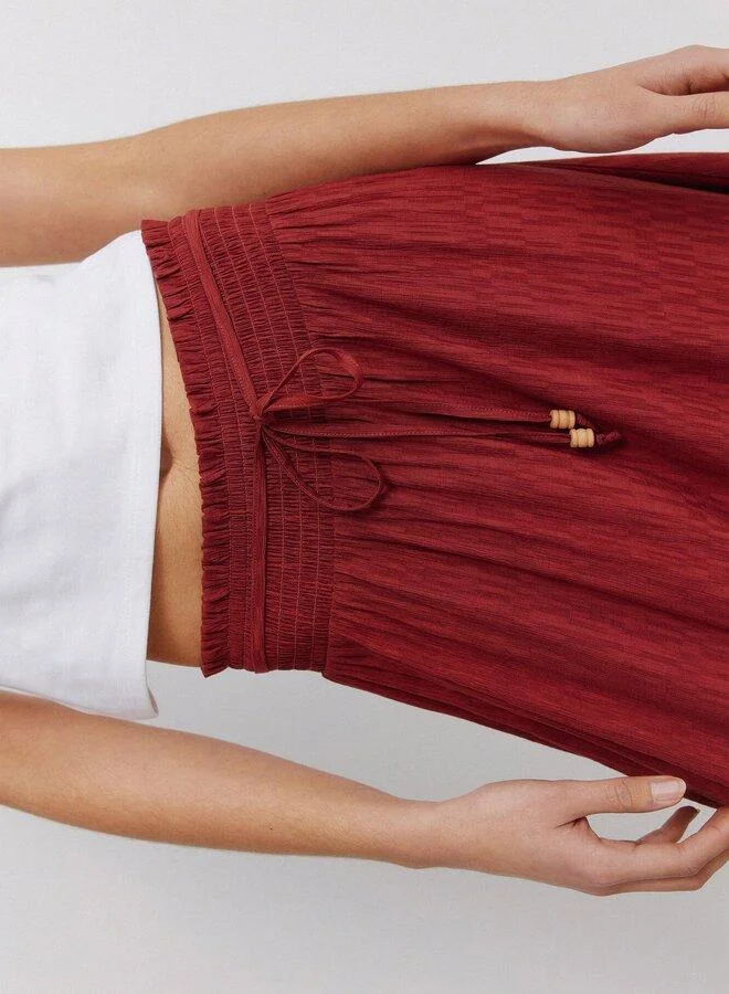Springfield  Midi structured skirt for Women | Best Price UAE