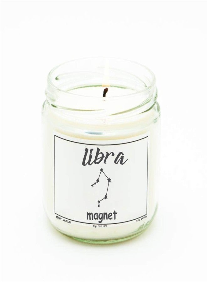FIRSTROW First Row 5oz Natural Wax Scented Sun Sign Gifting Candle | Constellation of Stars Scented Candles (LIIBRA) - Image 2