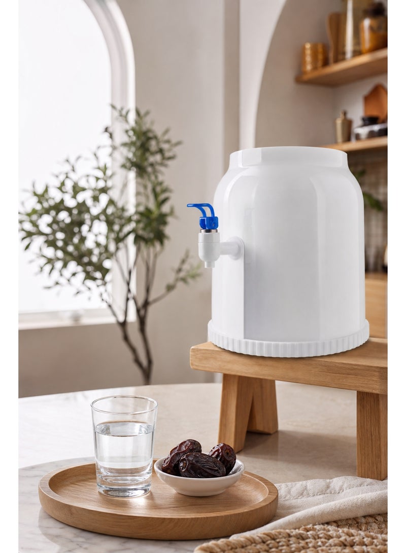 Water Dispenser, Portable Drinks Beverage Serving Dispenser Tap Juice Water Carrier, Water Tank and Tap for Home Gatherings School Office, Ideal for 15 & 19L Refill Bottles - Image 3