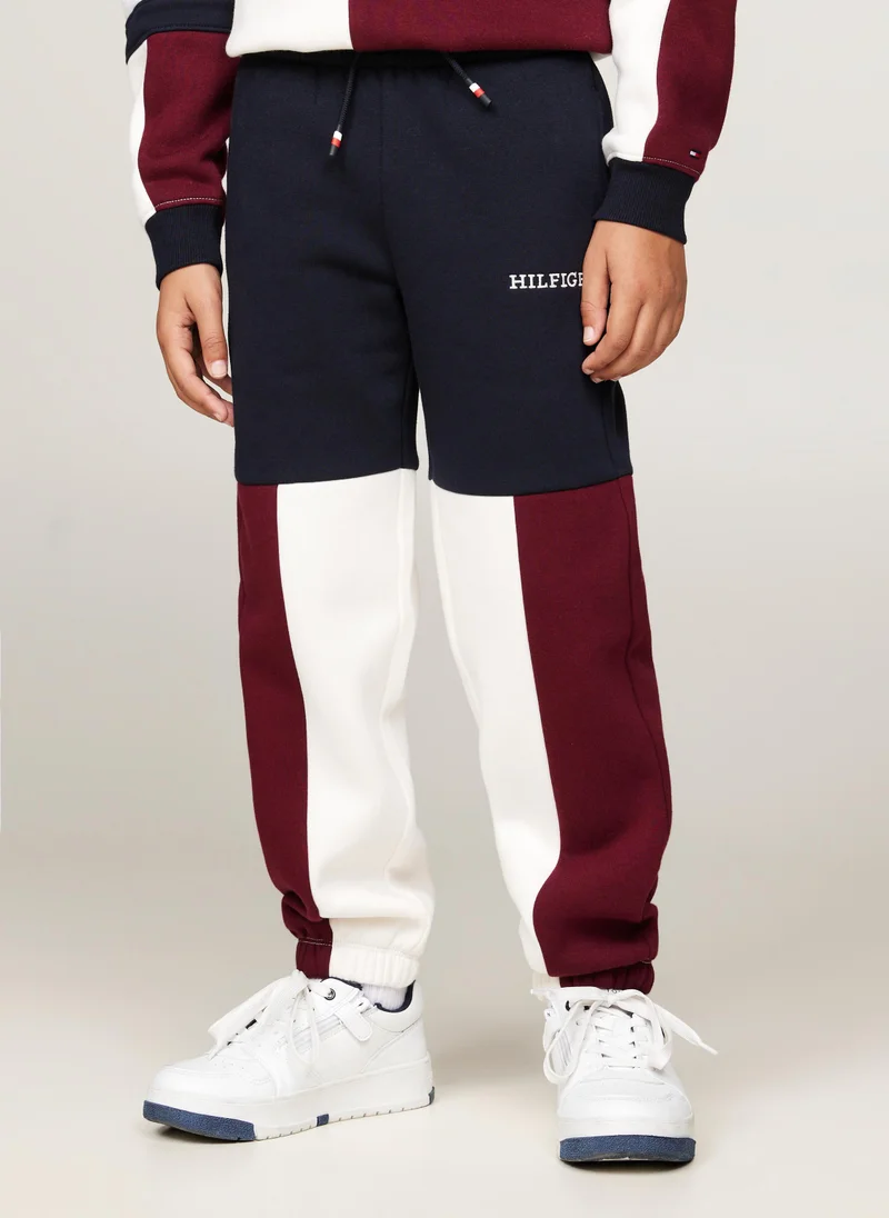 تومي هيلفيغر Youth Colorblock Sweatpants