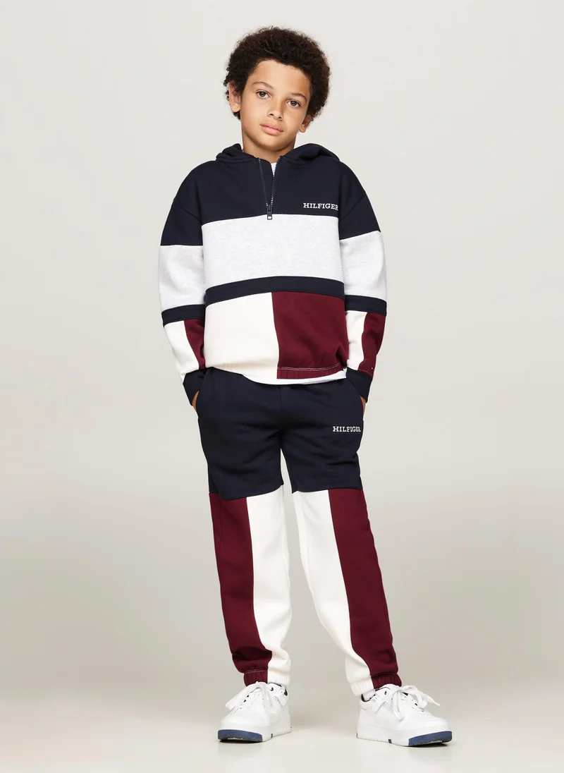 تومي هيلفيغر Youth Colorblock Sweatpants