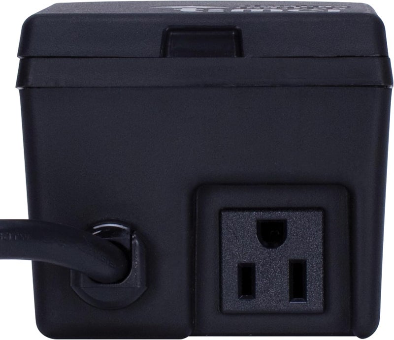 Intermatic HB11K Heavy-Duty Outdoor Plug-in Timer – 2 ON/2 Off Settings, 30-Min Minimum Intervals, Weatherproof Flip Cover, 15A/1800W, 1 HP Rated, 13" Cord – Ideal for Pool Pumps, Lights, Decorations - Image 5