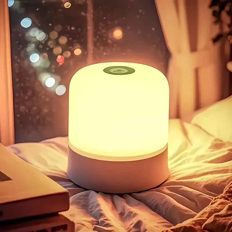 Touch Bedside LED Desk Lamp, Dimmable, USB Charging - Image 3