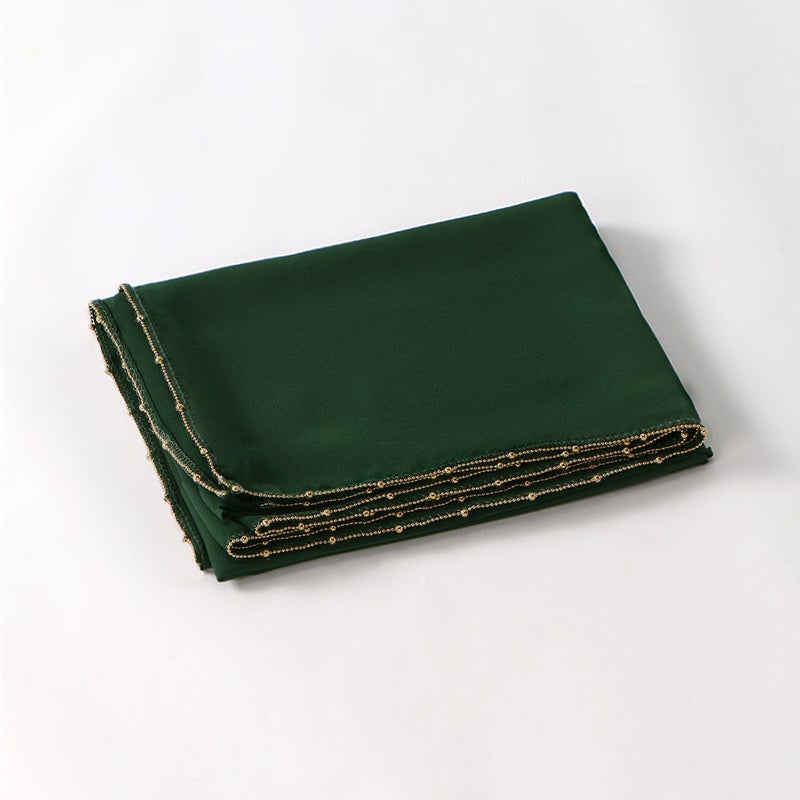 Solid Color Chiffon Scarf Long Wrap for Women - Image 4