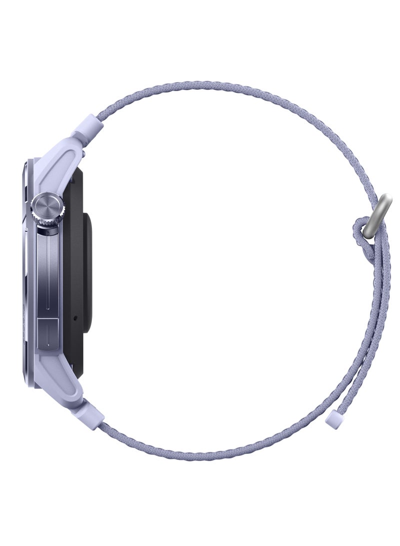 Mibro Watch GS Active 2 Lilac – 1.32” AMOLED Display, Dual-FREQ GPS, 5ATM Water Resistance, Bluetooth Call Support, 150+ Sports Modes, Running Training Plans, Health Monitoring, 15 Days Battery Life - Image 4