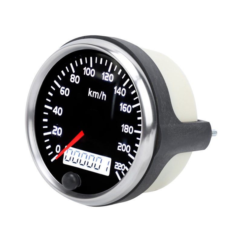 CNSPEED Speed Gauge 3.5-inch LCD Speedometer with Stepping Motor Accurate Speed Display - IP67 Waterproof Boat Odometer for Marine Construction and Agricultural Machinery - Image 4