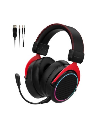 X2 Pro Gaming Headset for Xbox One, PS4, PC, Controller, Noise Cancelling Over Ear Headphones with Mic, LED Light Bass Surround Soft Memory Earmuffs for PS2 Mac - pzsku/Z3B14F051EEAEF1772381Z/45/1751468137/6d7b1f93-0ab8-41ac-937b-9114c4c58d0f