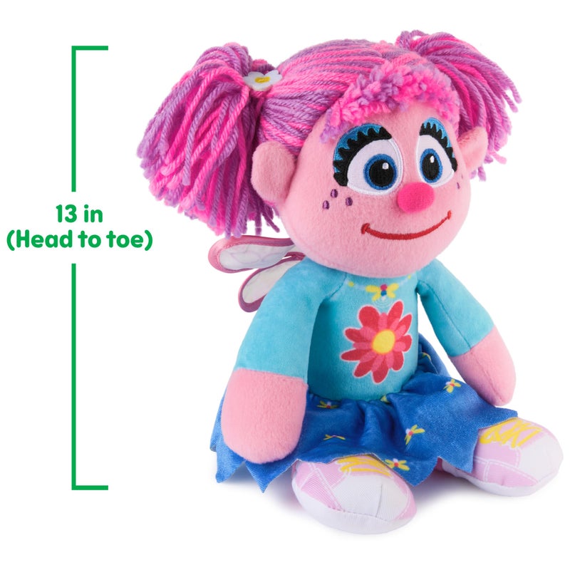 GUND Sesame Street Official Abby Cadabby Take Along Buddy Plush, Plush Muppet, Premium Plush Toy for Ages 1 & Up, Pink, 13â€ - Image 3