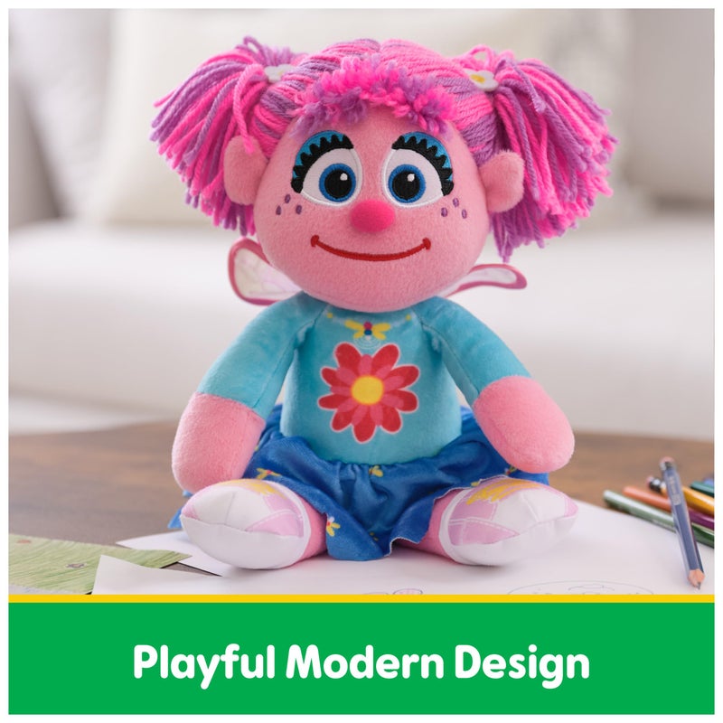 GUND Sesame Street Official Abby Cadabby Take Along Buddy Plush, Plush Muppet, Premium Plush Toy for Ages 1 & Up, Pink, 13â€ - Image 2