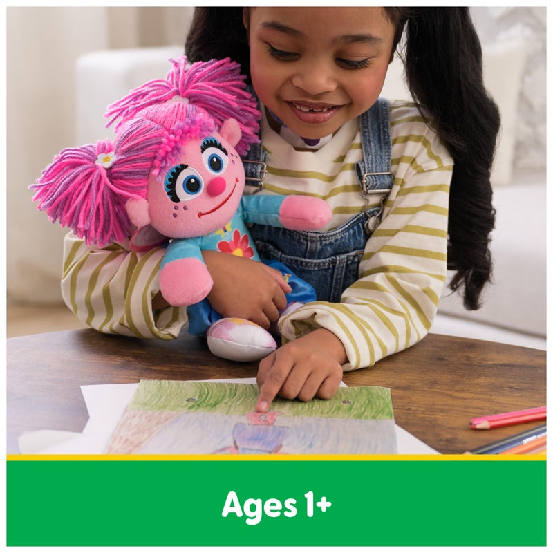 GUND Sesame Street Official Abby Cadabby Take Along Buddy Plush, Plush Muppet, Premium Plush Toy for Ages 1 & Up, Pink, 13â€ - Image 5