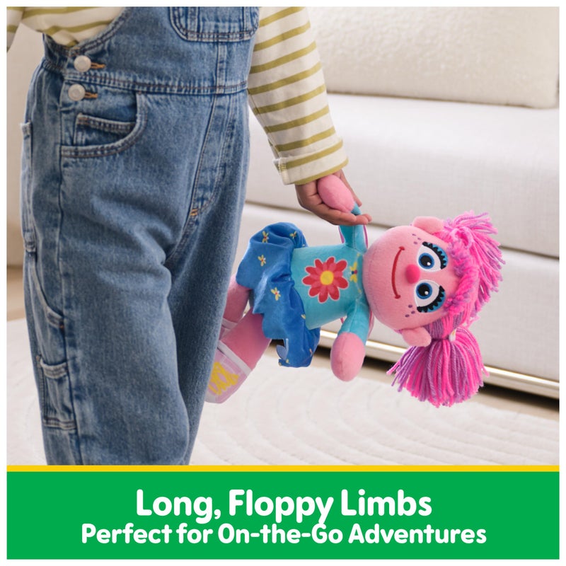 GUND Sesame Street Official Abby Cadabby Take Along Buddy Plush, Plush Muppet, Premium Plush Toy for Ages 1 & Up, Pink, 13â€ - Image 4
