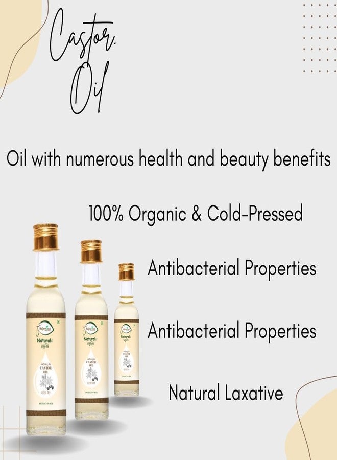 Sajeevan 100% Organic Cold-Pressed Castor Oil - Pure & Natural Multipurpose Oil for Skin, Hair, and Wellness - Hexane-Free & Unrefined - Image 4