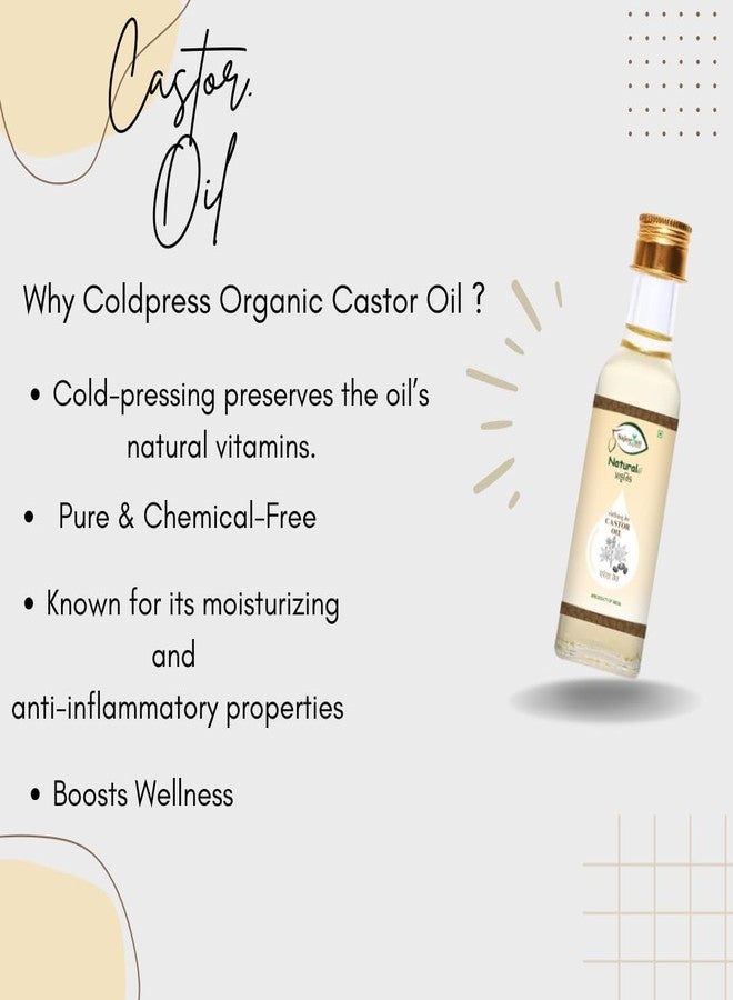 Sajeevan 100% Organic Cold-Pressed Castor Oil - Pure & Natural Multipurpose Oil for Skin, Hair, and Wellness - Hexane-Free & Unrefined - Image 5