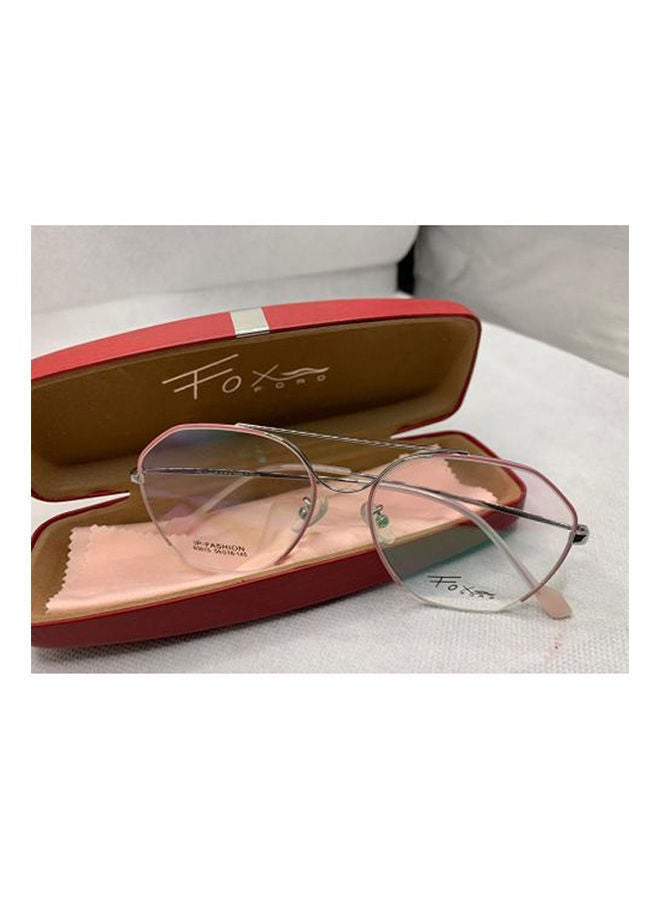 Fox Ford Rimless Hexagon Eyeglass Frame 63015-C-06 - Image 2