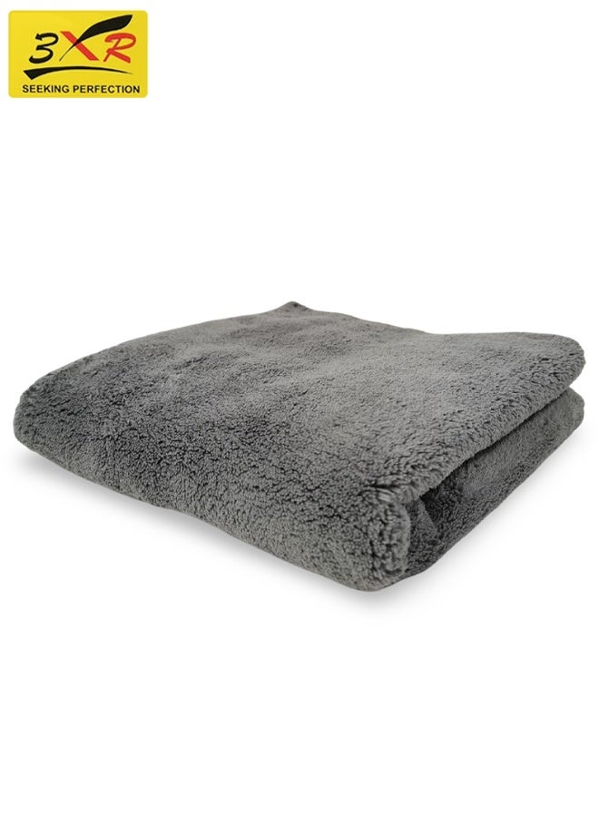 3XR Premium Super Absorbent Microfiber Car Drying Towel | Ultra Soft, Scratch-Free Cloth for Automotive Exterior Paint, Glass, and Interior Cleaning | Professional Quick-Dry Detailing Cloth (40x60cm) - Image 2