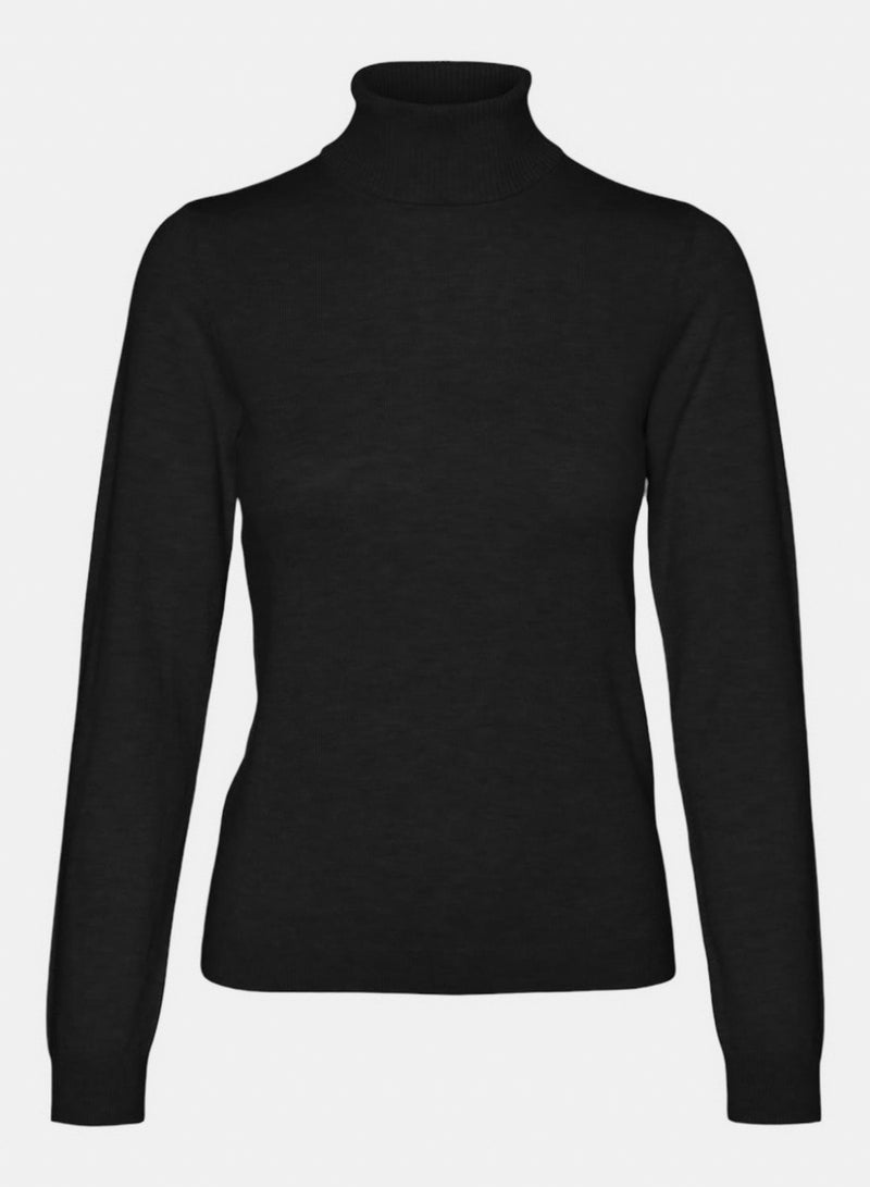 VERO MODA Vmiris Ls Rollneck Pullover Ga Noos - Image 1