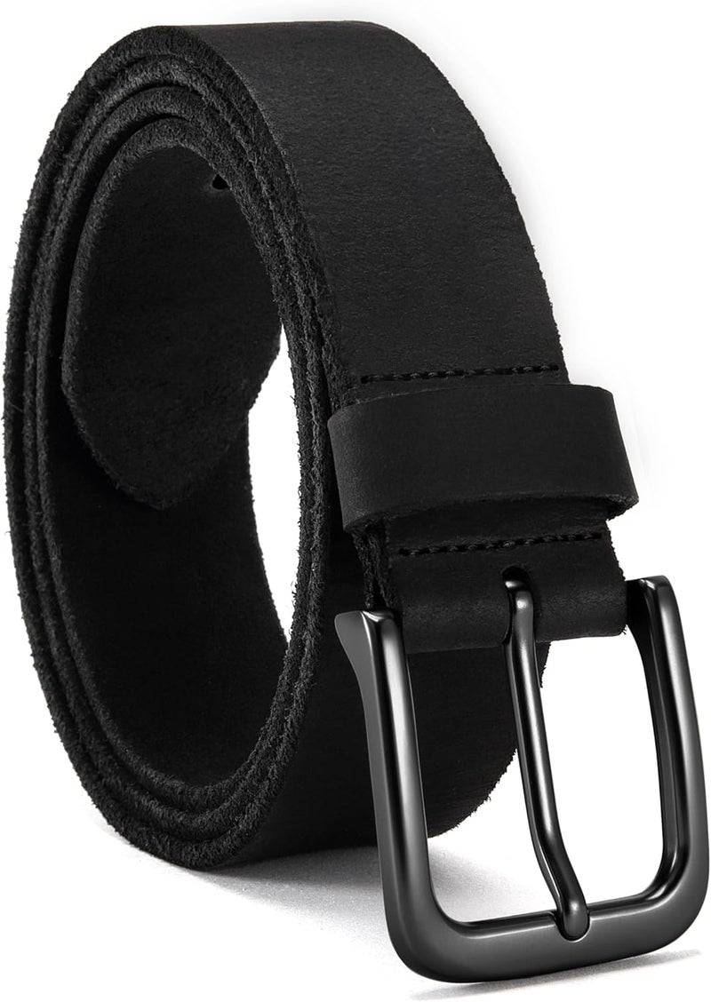 CHAOREN Full Grain Leather Belt for Men, Work Belts for Men Heavy Duty, Daily Wear for Jeans Pants - Image 1