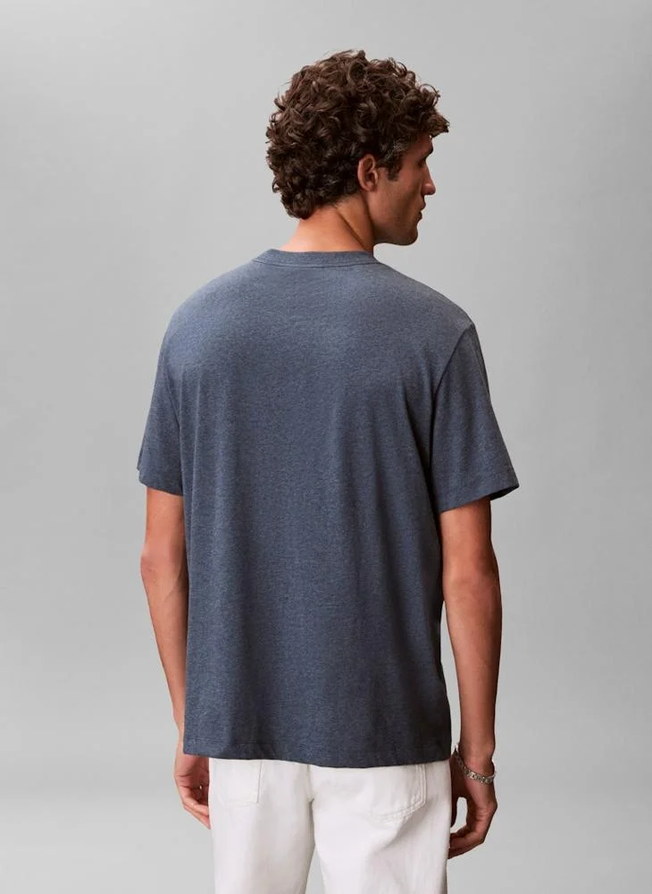 Calvin Klein Jeans  Monogram Logo T-shirt for Men | Best Price UAE