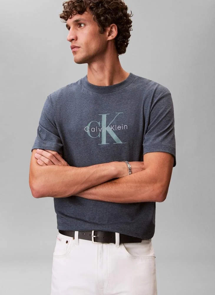 Calvin Klein Jeans  Monogram Logo T-shirt for Men | Best Price UAE