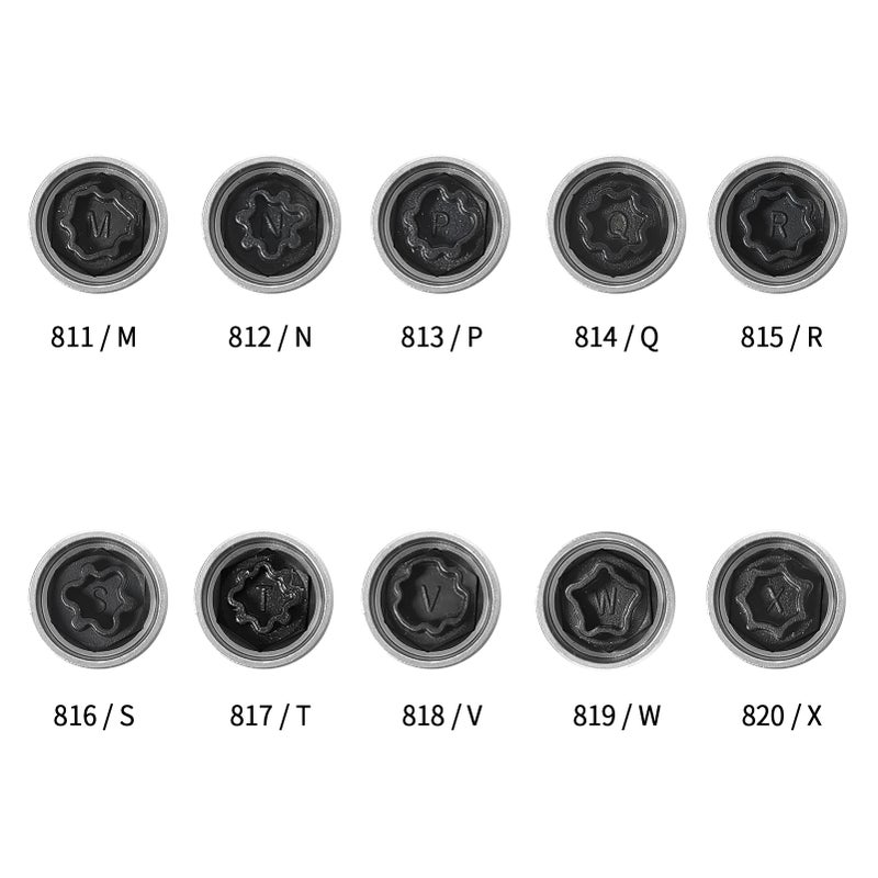 Anti-theft Screw Socket Wrench Tool Security Master Locking Wheel Nut Key 815 / R 17mm Socket Replacement for Audi A6 A3 A4 A5 TT - Image 2