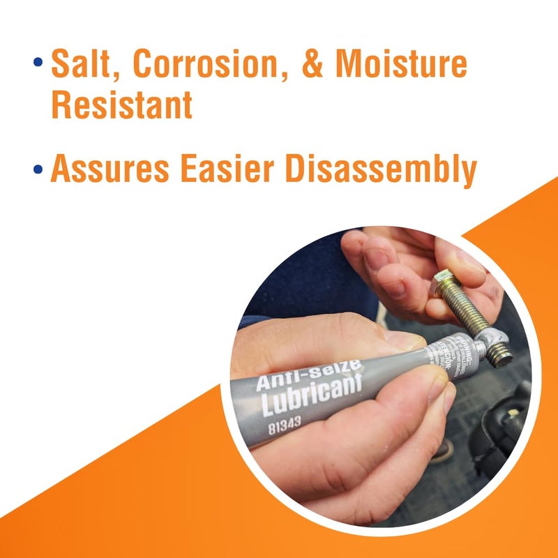 Permatex 81343 Anti-Seize Lubricant, 1 oz. Tube , White - Image 5