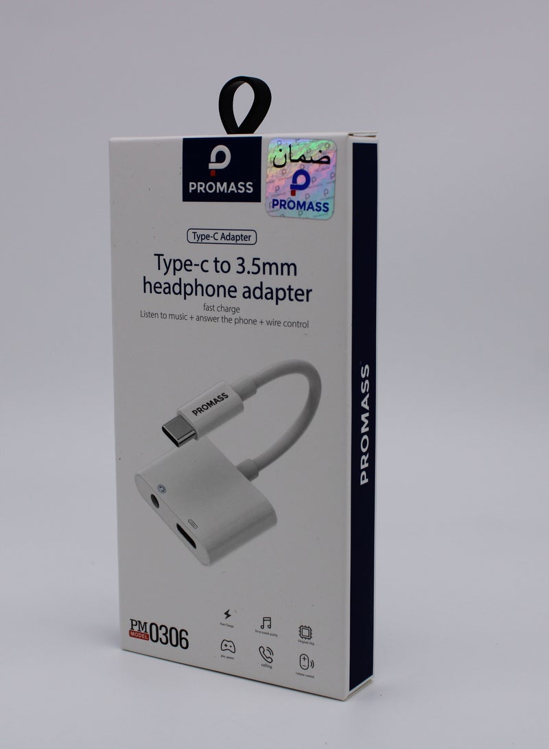 PROMASS The Ultimate Type C to 3.5mm Headphone Adapter for Uninterrupted Audio Delight - Image 2