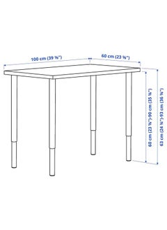 إيروريكس مكتب، أبيض، 100×60 سم  - Image 4