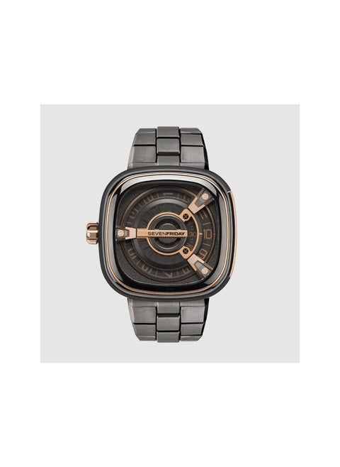 Sevenfriday M-Series Automatic Black Dial Men's Watch M2/02M