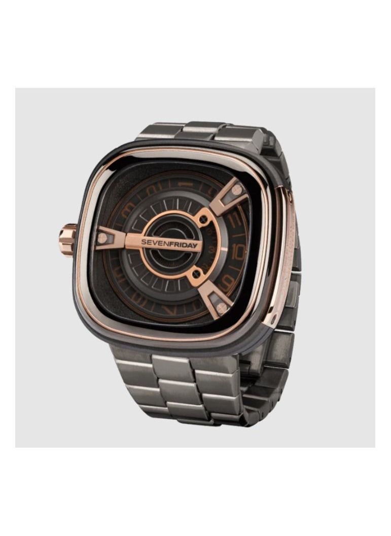 SEVENFRIDAY - Sevenfriday M-Series Automatic Black Dial Men's Watch M2/02M - Image 1