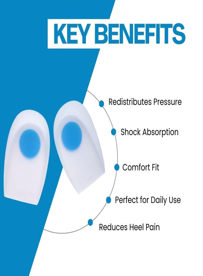 Aktive Support 561 Silicon Heel Cushion - Medium (White) - Image 4