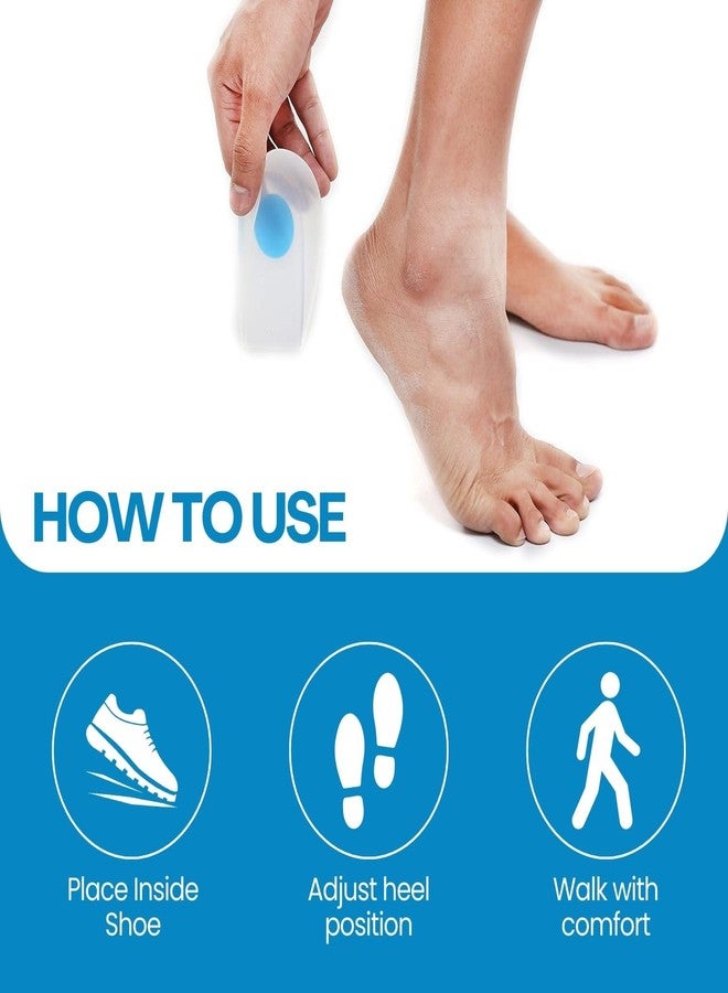 Aktive Support 561 Silicon Heel Cushion - Medium (White) - Image 3
